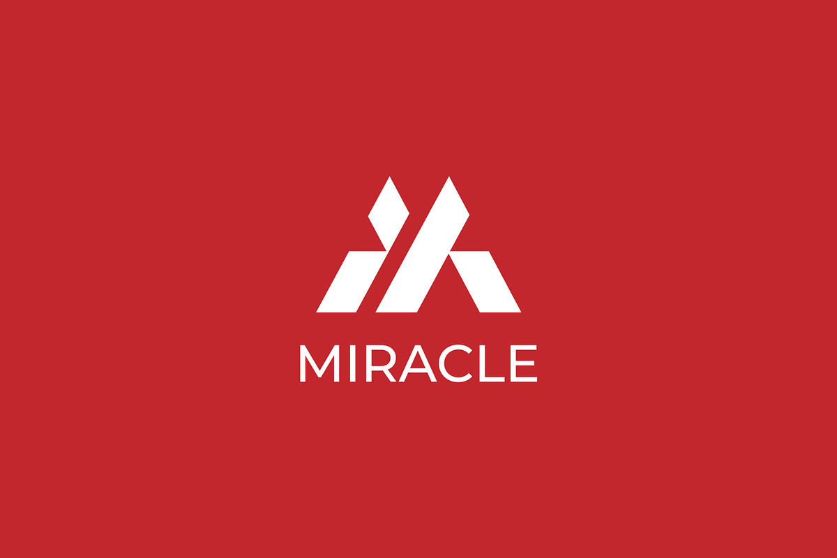 Sharp Letter M Logo Miracle Brand, a Branding & Logo Template by Signatoro (Photo 2 of 4)