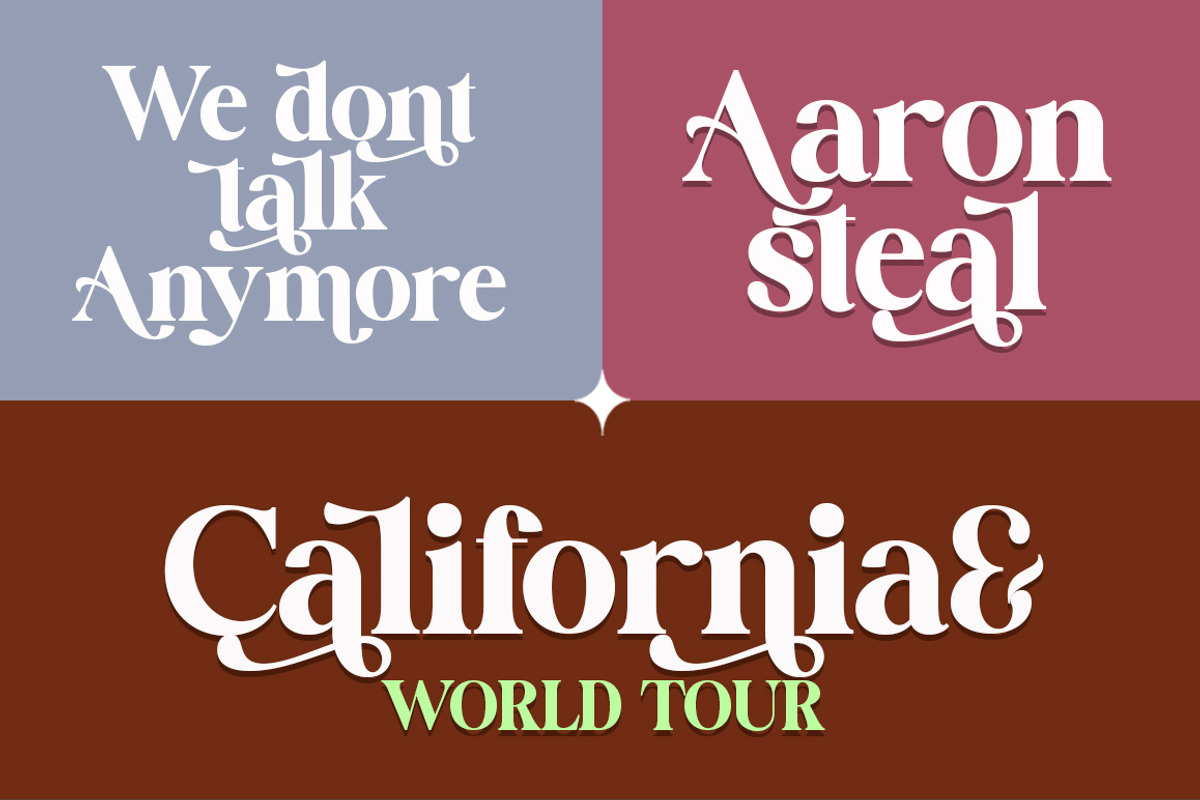 SWEET VUSSTAIN, a Serif Font by Gatype (Photo 9 of 9)