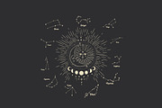 Space set, an Illustration by Chikovnaya (Thumbnail 21 of 24)