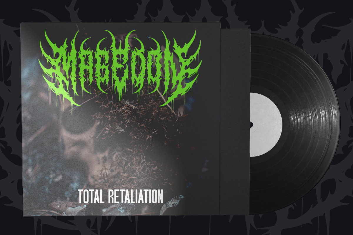Magedon Death Metal Font, a Blackletter Font by Ronny Studio (Photo 7 of 12)