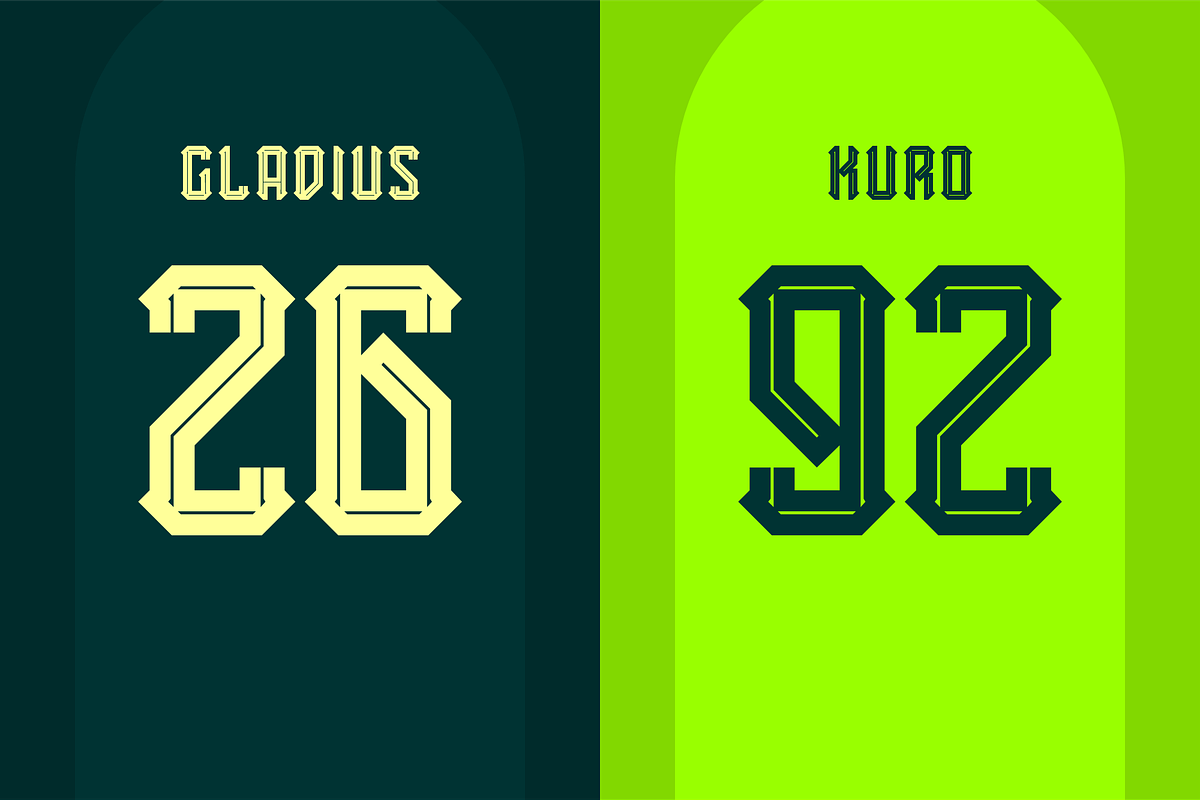 Gladius, a Serif Font by KURO (Photo 4 of 4)