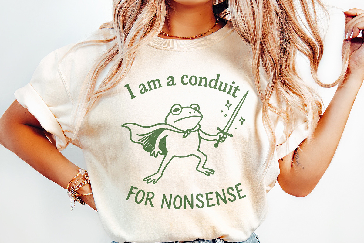 I Am A Conduit For Nonsense PNG, an Illustration by SharpMarketplace (Photo 2 of 9)