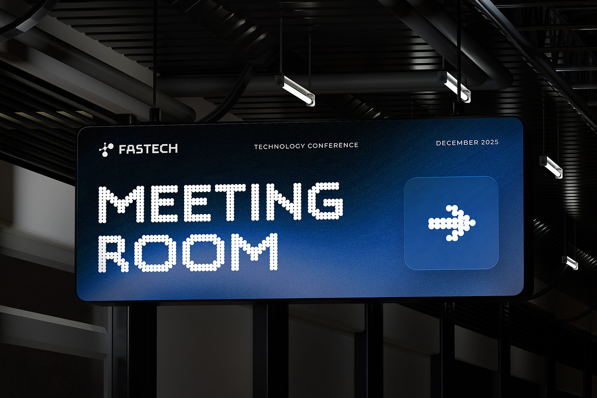 Agnotech - Futuristic Dot Pixel Sans, a Sans Serif Font by Typia Nesia (Photo 9 of 12)