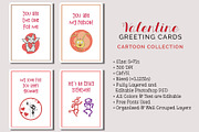 6 Valentine's Day Cards, a Card Template by Cyrah's Collection (Thumbnail 1 of 3)