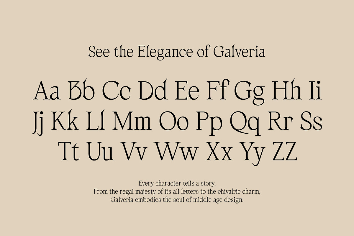 AV Galveria - Display Serif Font, a Serif Font by Uncarving (Photo 5 of 20)