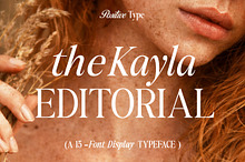 The Kayla Editorial Serif (15 Font)