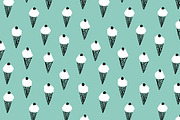 Ice cream pattern, a Pattern Graphic by Magnia (Thumbnail 3 of 3)