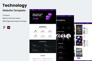 Technology - Website Template