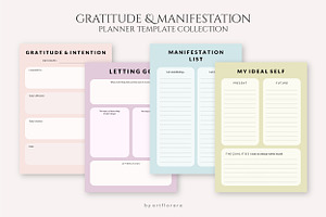 Manifestation CANVA Template Set