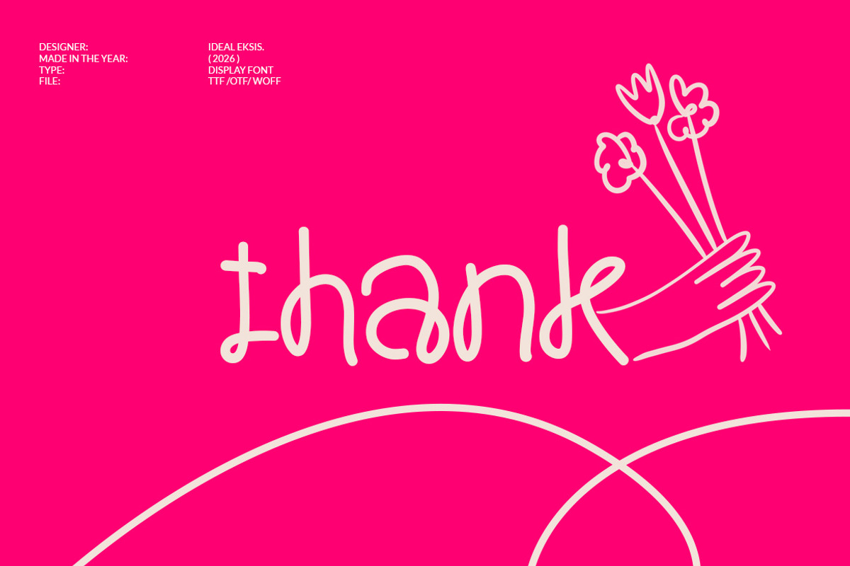 Make, a Handwritten Font by Ideal Eksis (Photo 7 of 7)