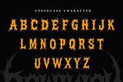 Vortex Dominion - Death Metal Font, a Blackletter Font by Masyafi Studio (Thumbnail 9 of 9)