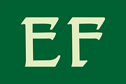 Gothic Initials Eight Font, a Script Font by GG Design (Thumbnail 4 of 14)