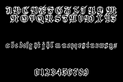NEXUS, a Blackletter Font by Dz Akali (Thumbnail 7 of 8)