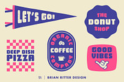 Chunky Block Sans Font, a Sans Serif Font by Brian Ritter Design (Thumbnail 2 of 6)