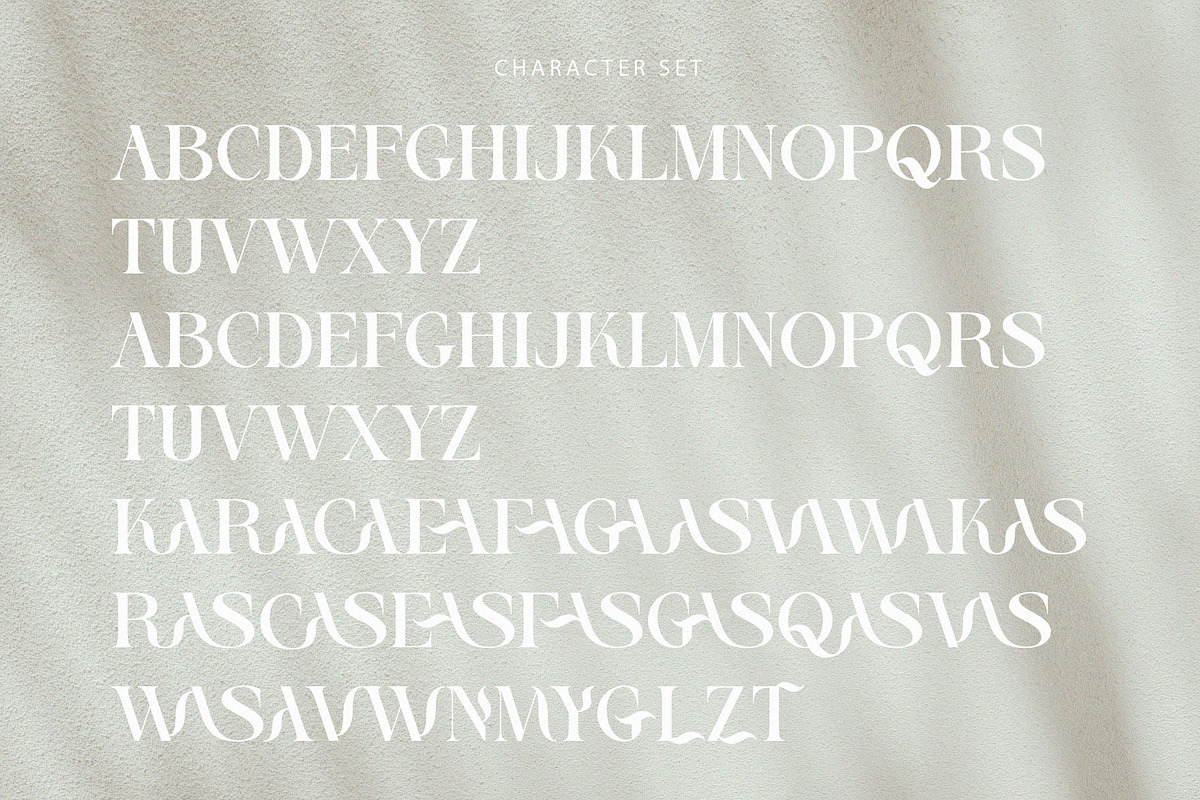 ASIVA, a Serif Font by Muflieart (Photo 6 of 7)