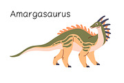 Dinosaurs, big ancient animals set, an Animal Illustration by PaperTrident (Thumbnail 14 of 19)