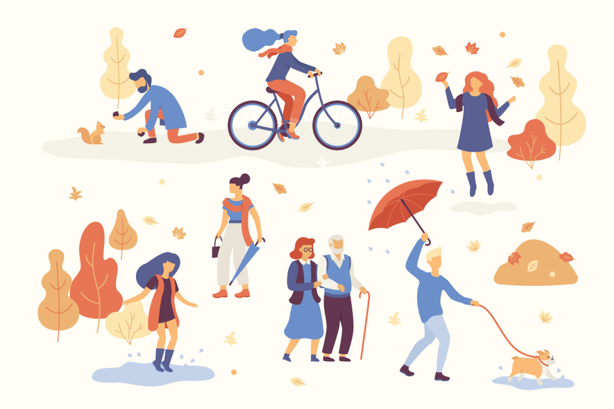 People characters set, a Person Illustration by Bezvershenko (Photo 1 of 12)