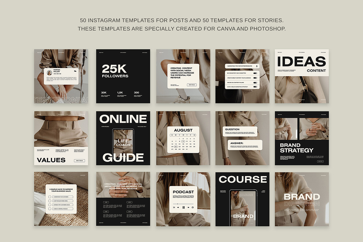 1400 Big Coach Bundle, a Marketing Template by Instprofi | Studio Estimo (Photo 54 of 71)