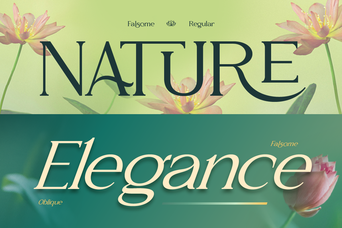 Falsome, a Serif Font by Burntilldead (Photo 5 of 12)