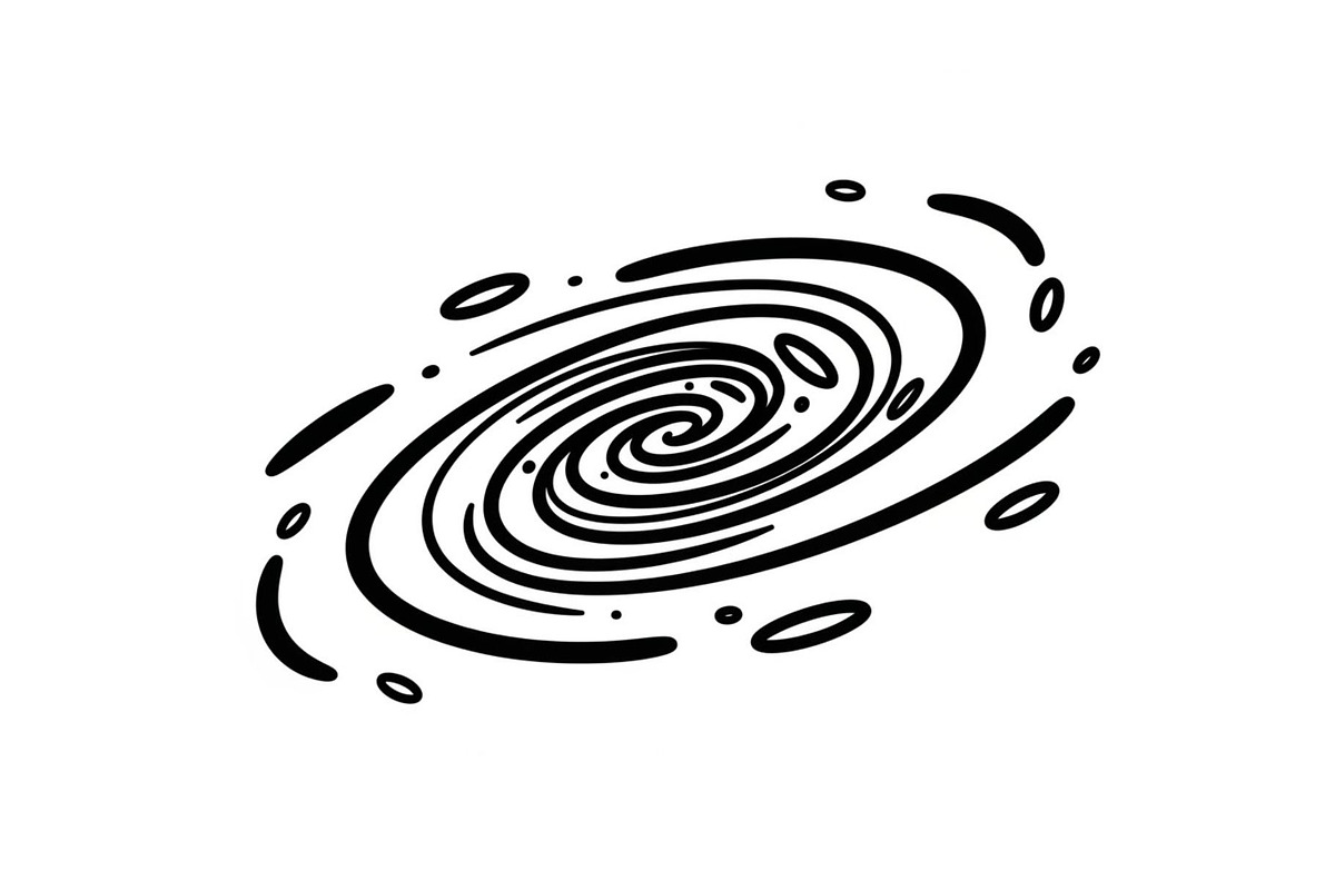 Cosmic & Celestial Icons Line Art, an Illustration by hafijul (Photo 10 of 11)