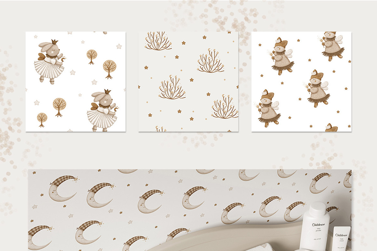 Magic Nursery. Baby collection, an Animal Illustration by polikarpovaart (Photo 7 of 11)