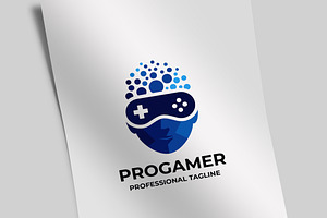 Professional Gamer Logo, a Branding & Logo Template by Design_Planet