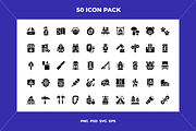 Hiking icons, an Outline Icon by Wencory (Thumbnail 1 of 2)