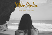 Better Girlia Handwriting Font, a Handwritten Font by NTC Graphic (Thumbnail 3 of 9)