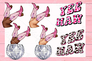 Coquette Cowgirl Clipart Set, a Seasonal Illustration by The GG Shop (Thumbnail 4 of 6)