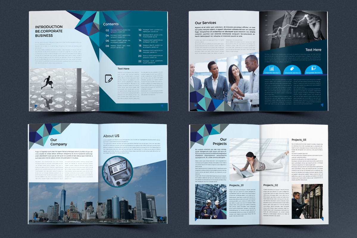 Corporate Brochure, a Brochure Template by artico (Photo 4 of 6)