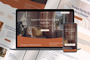 Squarespace Therapist Template