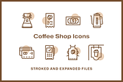 36 Coffee Shop Icons, an Icon by Furnace (Thumbnail 5 of 5)