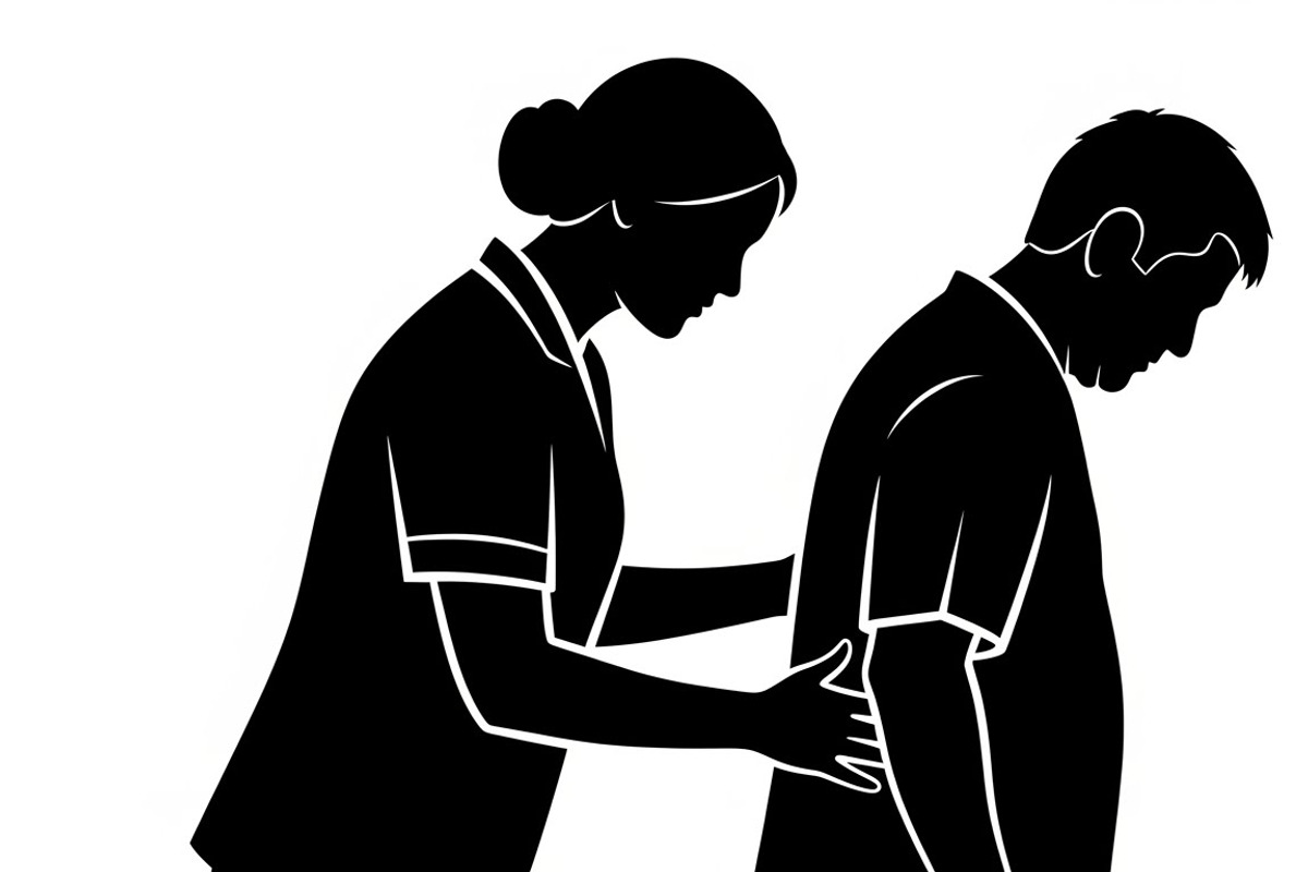 doctor and nurse silhouettes, an Illustration by Amazin_art (Photo 25 of 31)