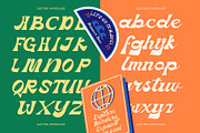 Sliptire Calligraphic Swash Font, a Script Font by Jaruka (Thumbnail 4 of 10)