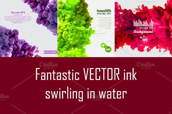 Swirling Ink In Water