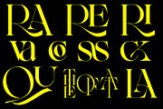Nympha Luxurious Font, a Font by Lacre Type Foundry (Thumbnail 10 of 22)
