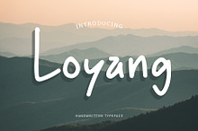 Loyang Handwritten Typeface