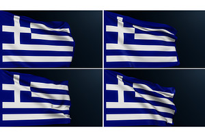 Greece Flag Athens Greek National