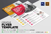 Corporate Flyer, a Flyer Template by Design'sTRIBE (Thumbnail 1 of 2)