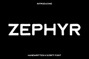 Zephyr - Handwritten Font, a Handwritten Font by Luna Shop (Thumbnail 1 of 5)