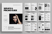 Services and Pricing Guide Template, a Brochure Template by ContestDesign (Thumbnail 1 of 3)