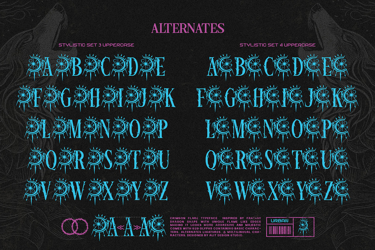 Alpha Spike Typeface, a Serif Font by alit design (Photo 14 of 17)