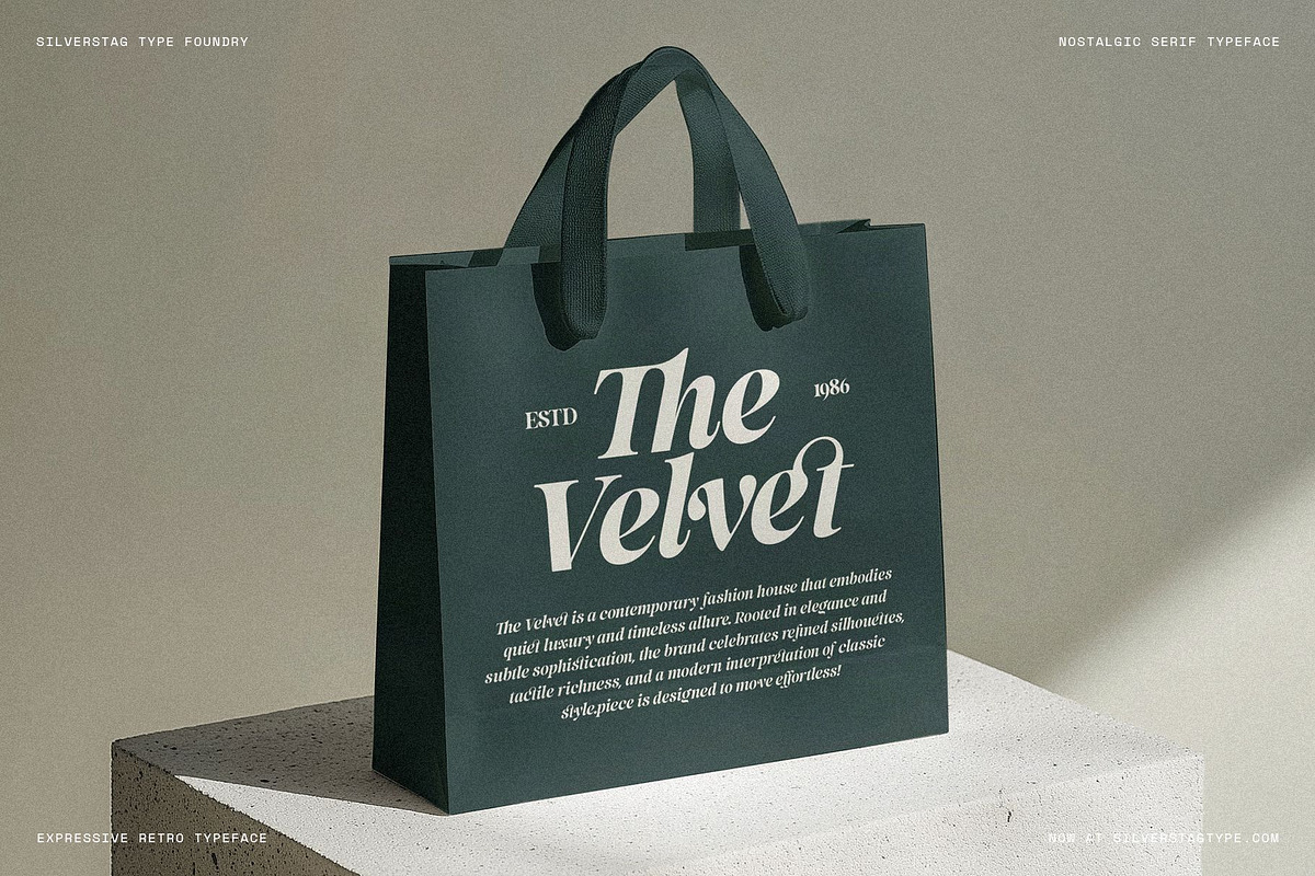 La Mystere - Editorial Serif Font, a Serif Font by SilverStag Type Foundry (Photo 12 of 30)