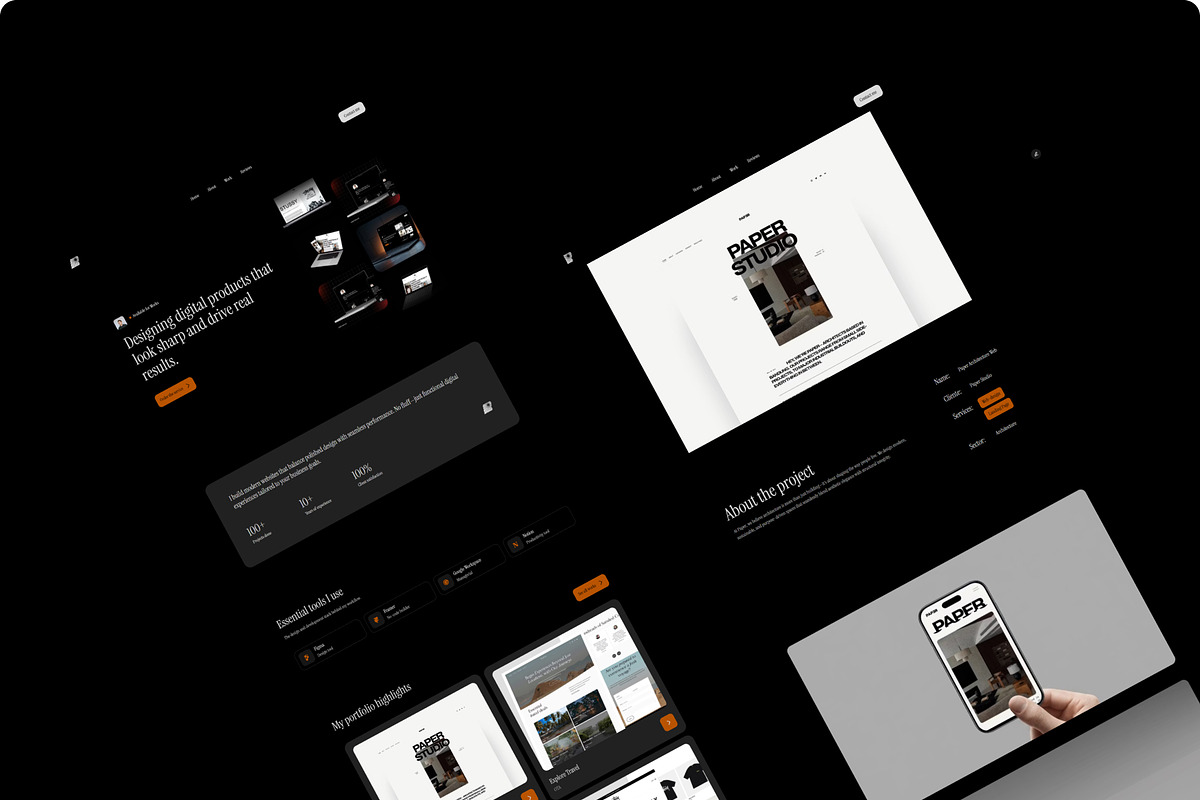 Rads - Website Portfolio Framer, a Landing Page Template by bonjourdsgnco (Photo 5 of 5)