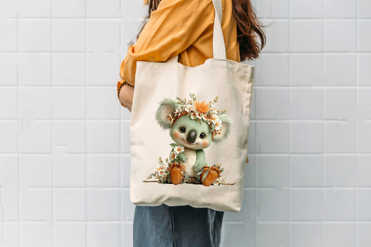 Spring Flower Animal Sublimation Cli, an Illustration by CreationArt (Photo 4 of 7)