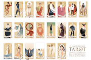 All Major Arcana Tarot Cards, an Illustration by La Inspiratriz (Thumbnail 1 of 7)