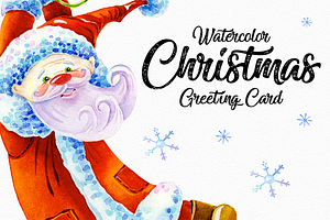 Christmas Greeting Card Template