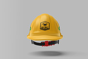 Safety Helmet Mockup, a Household Mockup by hokagata (Thumbnail 3 of 4)