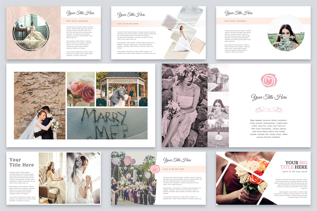 Love - Wedding Powerpoint Template, a Presentation Template by Reshapely (Photo 7 of 11)