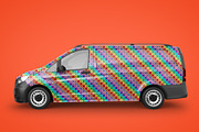 Realistic Panel Van PSD Mockup, an Object Graphic by Sinlatown (Thumbnail 5 of 17)